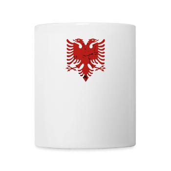 Albanian Eagle "Albanian Flag" - Mug - white - Front