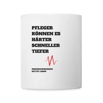 Caregivers can do it harder, faster, deeper - Mug - white - Front