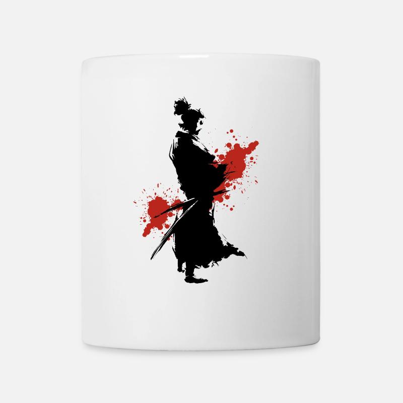 ninja manga kanji kendo aikido kampf samurai game - Tasse - Weiß