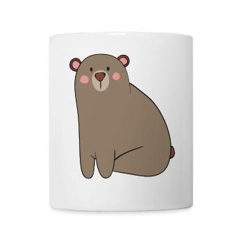 Ours - Mug blanc - blanc - Devant