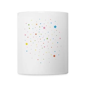 Confetti Carnival Star Party Birthday Decoration - Mug - white - Front