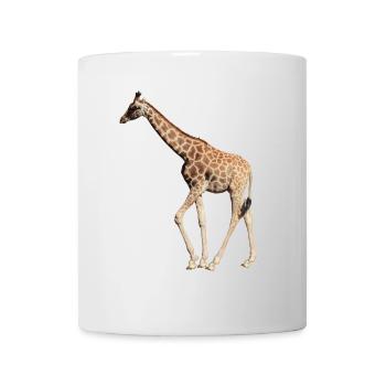 Giraffe echt - Tasse - Weiß - Vorne