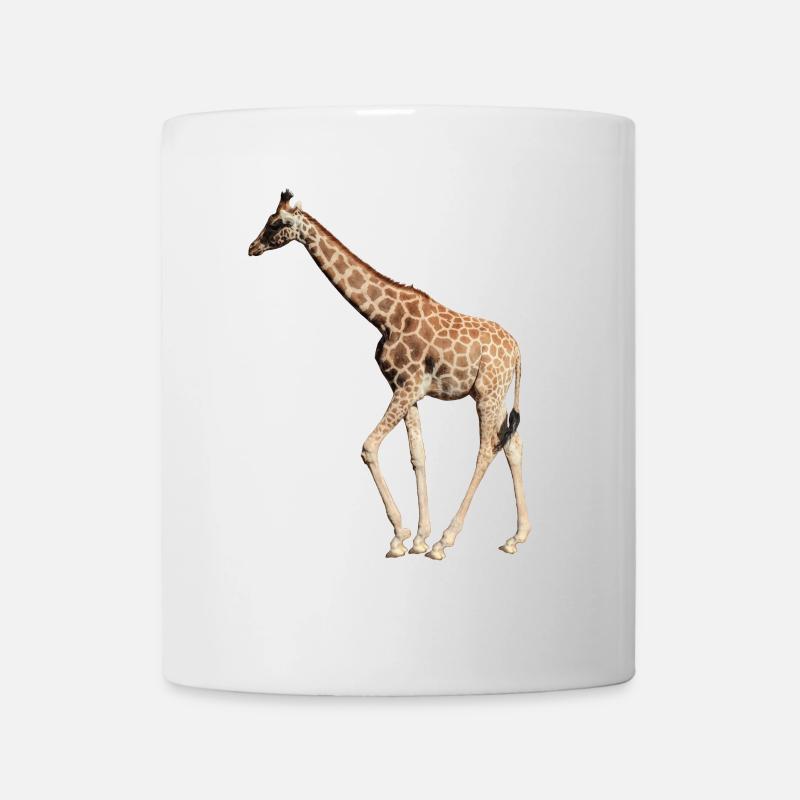 Giraffe echt - Tasse - Weiß