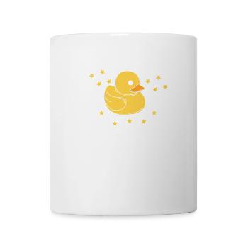 Ente Spruch Geschenk - Tasse - Weiß - Vorne