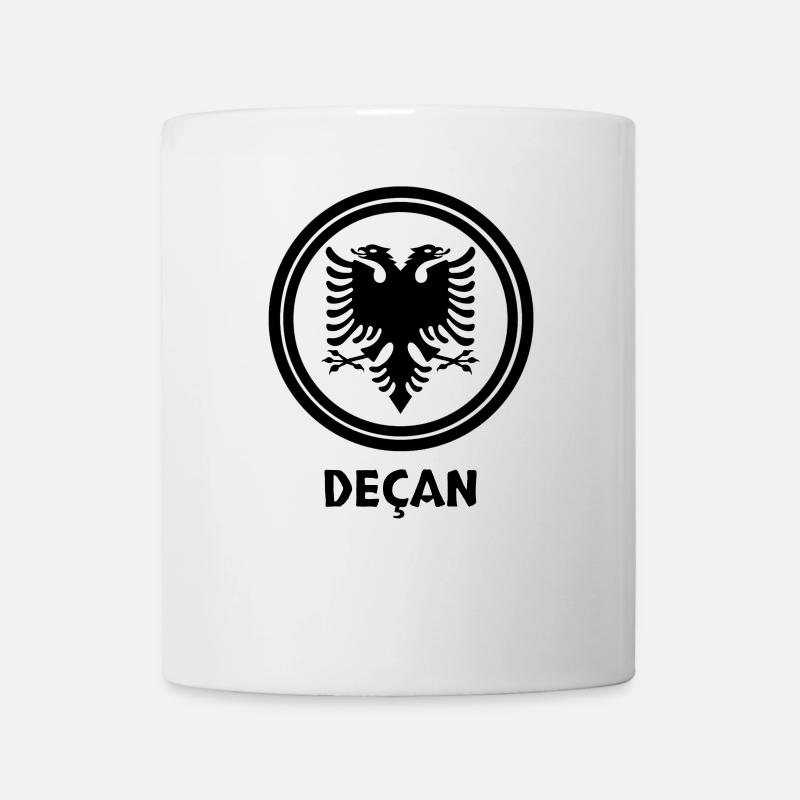 Albania Flag "Decan" - Mug - white