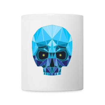 Sapphire skull - Mug - white - Front