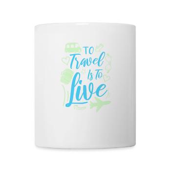 to travel - Mug - white - Front