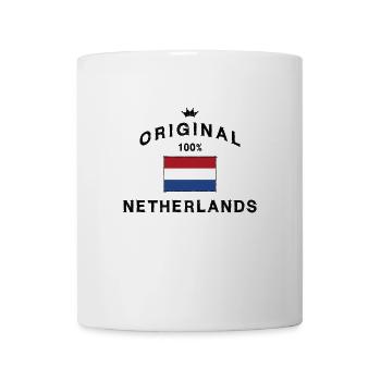 Pays-Bas d'origine - Hollande Hollande Oranje - Mug blanc - blanc - Devant