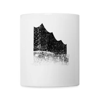Hamburg Elbphilharmonie Hamburger Hafen Fan Stadt - Tasse - Weiß - Vorne