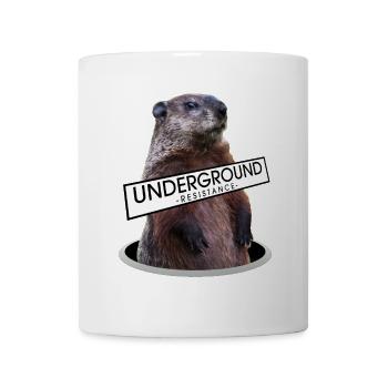 Underground Resistance - Murmeltier - Tasse - Weiß - Vorne