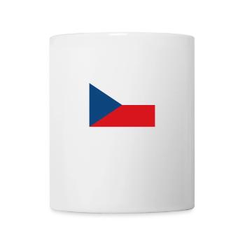 Tschechien Flagge Fahne tschechisch Prag Bier EU - Tasse - Weiß - Vorne
