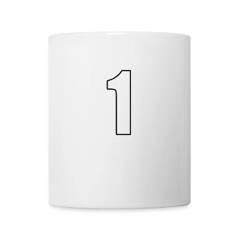Number 1 Number One - Football Handball Team Team - Mug - white - Front