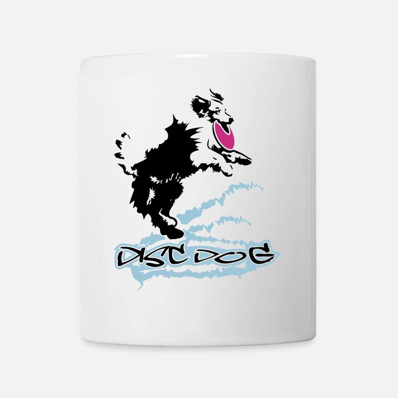 The Disc Dog // T-Shirts - Tasse - Weiß