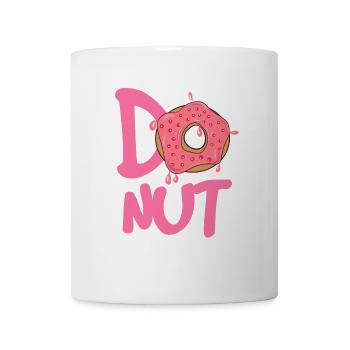 Donut Logo Rose Sparkle - Mug blanc - blanc - Devant