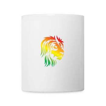Rainbow Lion Head - Mug - white - Front