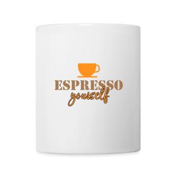 Espresso dich selbst - Tasse - Weiß - Vorne