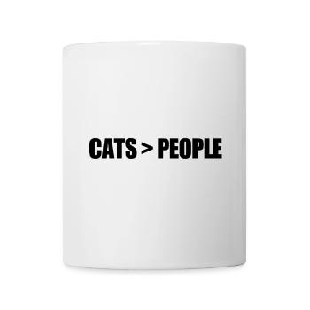Cat - Mug blanc - blanc - Devant