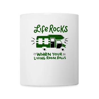 camping - Mug - white - Front