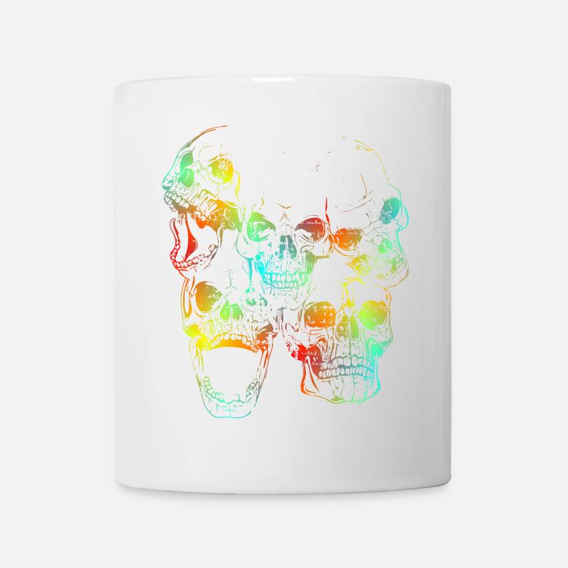 Skulls - Tasse - Weiß