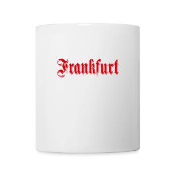 Frankfurt - Tasse - Weiß - Vorne