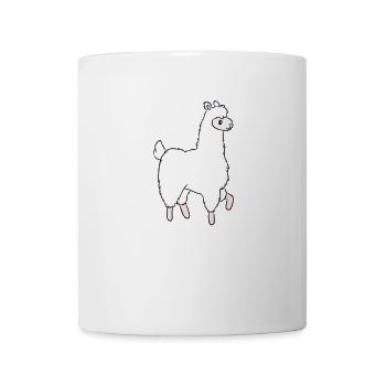 Lama - Mug - white - Front