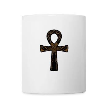 Ägypten Pharao Kreuz - Tasse - Weiß - Vorne