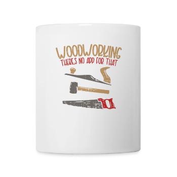 Cadeau menuiserie menuiserie - Mug blanc - blanc - Devant