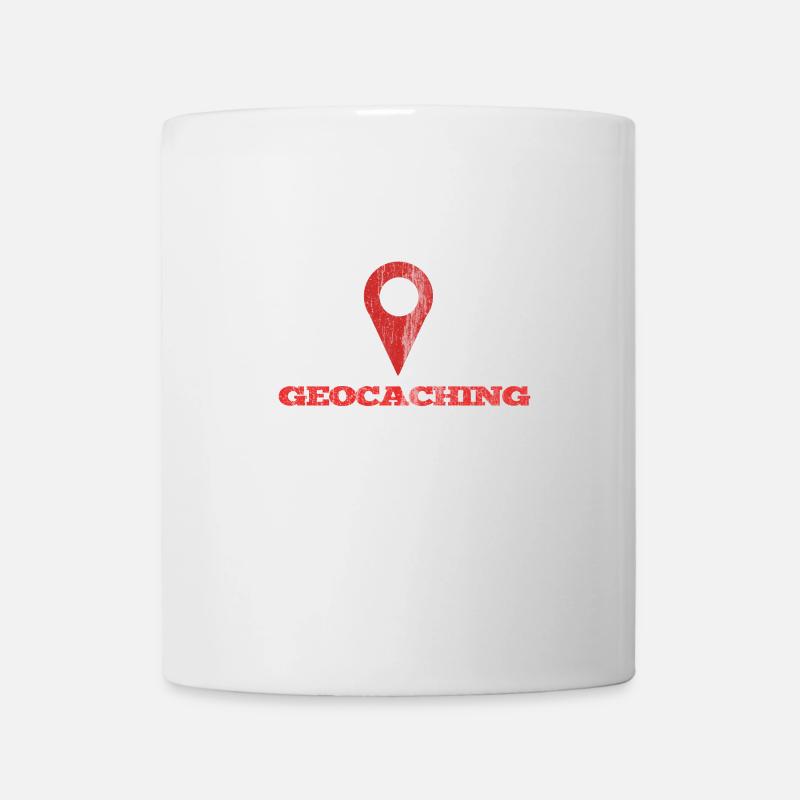 Geocaching - Mug blanc - blanc