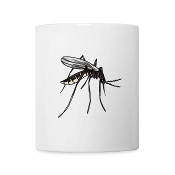 Moskito Mücke Insekten - Tasse - Weiß - Vorne