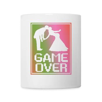 Wedding - game over. The game is over. - Mug - white - Front