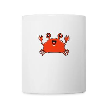 Krebs - Tasse - Weiß - Vorne