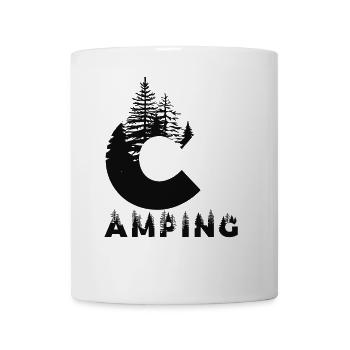 camping - Mug - white - Front