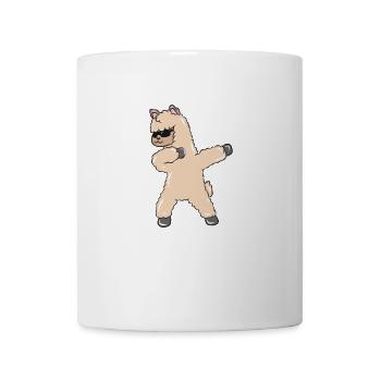 Lunettes de soleil Lama - Mug blanc - blanc - Devant