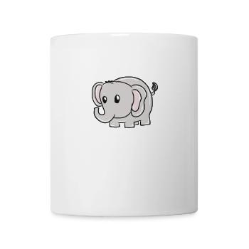 Elefant - Tasse - Weiß - Vorne