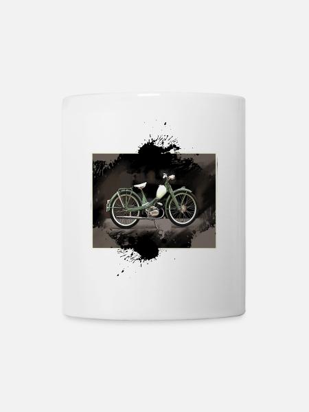 Moped - Tasse - Weiß
