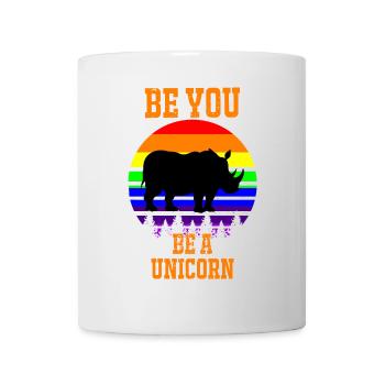 CSD - Be You Unicorn - Gay Lesbian Bisexual - Mug - white - Front
