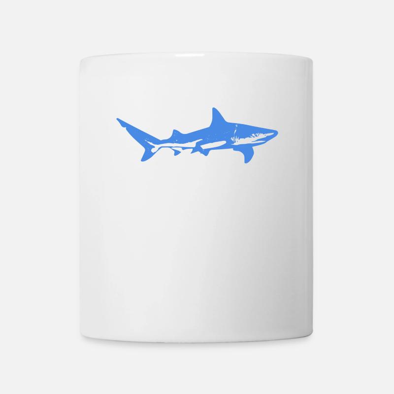 Blue shark - Mug - white