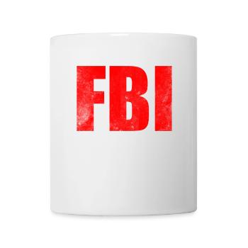 FBI Birding Inspector Design - Tasse - Weiß - Vorne
