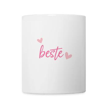 Du bist das beste was mir je passiert ist - Tasse - Weiß - Vorne