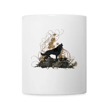 Awesome Wolf - Mug - white - Front