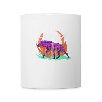 Hyena Wildlife Africa Safari Scavenger Gift - Mug blanc - blanc - Devant