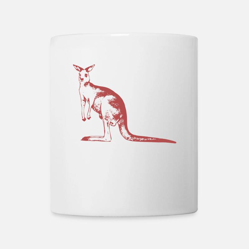 kangaroo - Mug - white