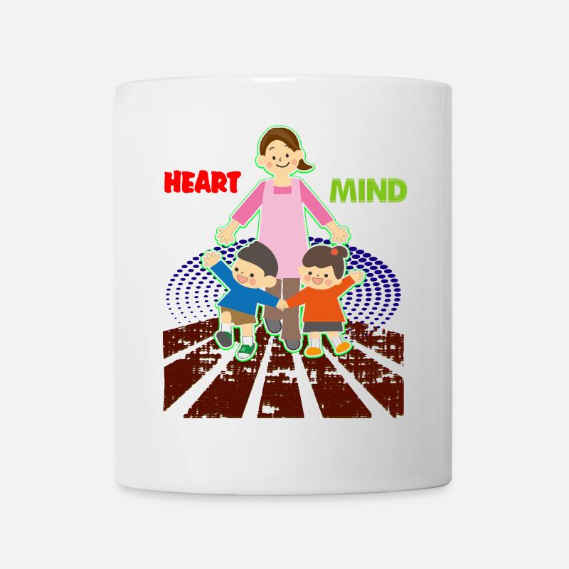 Éducatrice maternelle - Mug blanc - blanc