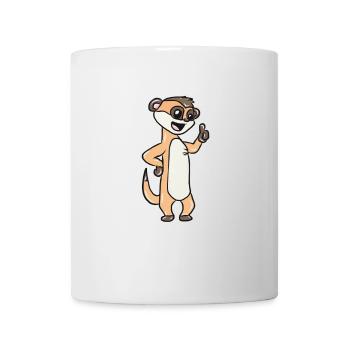 Animal Meerkats - Mug - white - Front