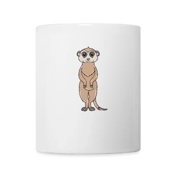 Suricate - Mug blanc - blanc - Devant