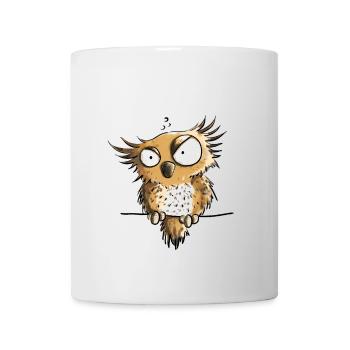 Selber Kauzig Eule Funmotiv Mit Spruch - Tasse - Weiß - Vorne