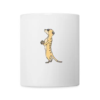 suricates - Mug blanc - blanc - Devant