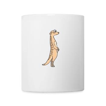 suricates - Mug blanc - blanc - Devant