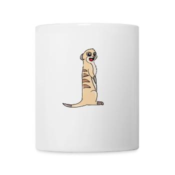 suricates - Mug blanc - blanc - Devant