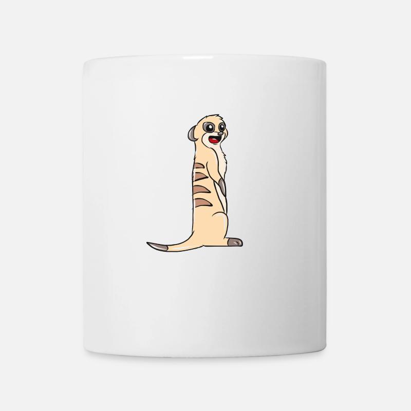 suricates - Mug blanc - blanc